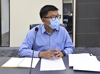 เจ้าหน้าที่ฝ่ายประชาสัมพันธ์
ว.การเมืองและการปกครอง
เข้าร่วมการประชุมงานประชาสัมพันธ์ online
เชิงรุก
เพื่อเสริมสร้างประสิทธิภาพการประชาสัมพันธ์ภารกิจและผลการดําเนินงานด้านต่าง
ๆ ของมหาวิทยาลัย