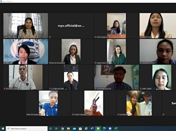 On June 5, 2021, College of Politics and
Governance Suan Sunandha Rajabhat
University conducted an online interview
with students. To select students to
study in the Master of Public
Administration Program in Politics and
Governance for the first semester