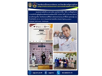 congratulations to Ms. Chanita Khetarat
(Phueng) received 2 silver medals from
the 12th Jujitsu Championships of
Thailand 2012.