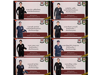 Police Administration Program at Suan
Sunandha Rajabhat University
Congratulates Newly Appointed Student
Prefects for Academic Year 2025