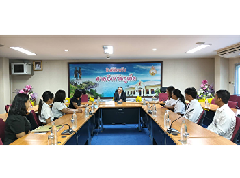 We sincerely thank the Phuket Provincial
Court for the warm welcome and excellent
orientation for our Law students from
the Ranong Education Center.