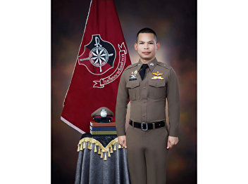 Congratulations to Acting Police
Sub-Lieutenant Damnoenyut Sanga-poo, a
Class 3/2022 law alumnus of SSRU Ranong.